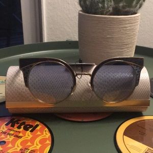 JIMMY CHOO ORA CAT-EYE SUNGLASSES